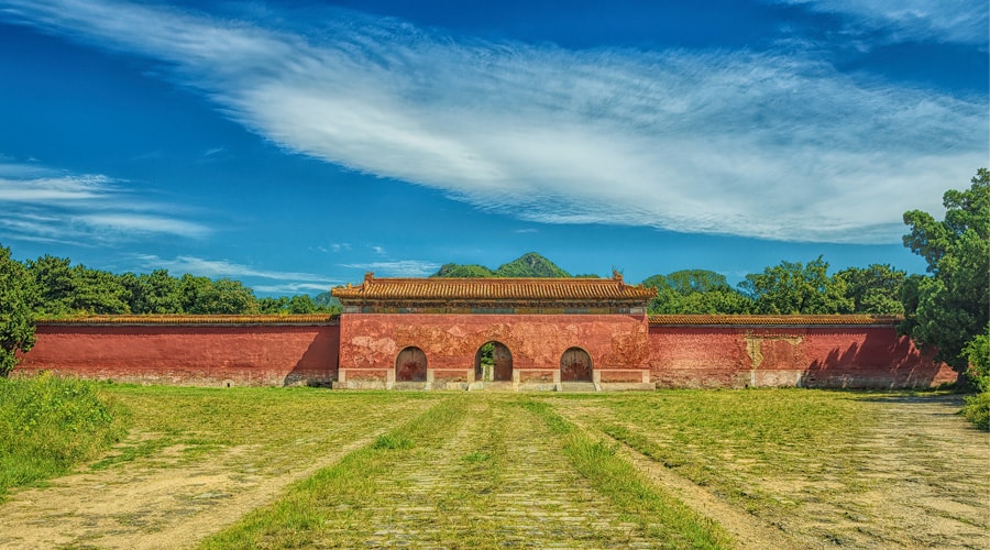 A scenic view of ming_tombs