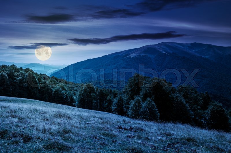 A scenic view of moon hill
