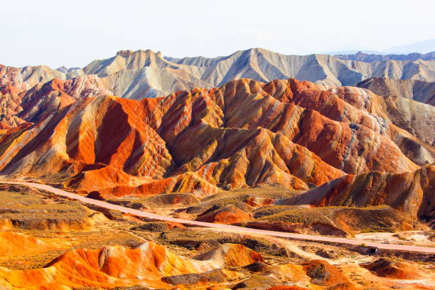 A scenic view of mount danxia