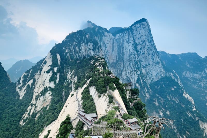 A scenic view of mount hua
