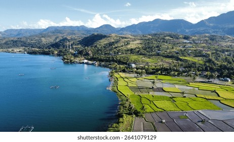 A scenic view of Mount Liangshan