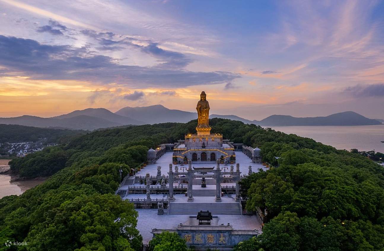 A scenic view of mount putuo