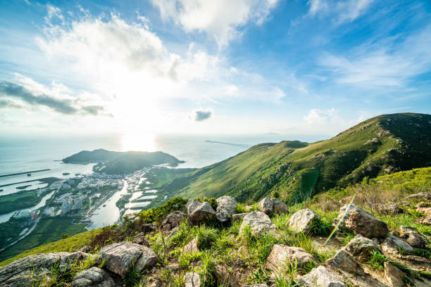 A scenic view of mount tai