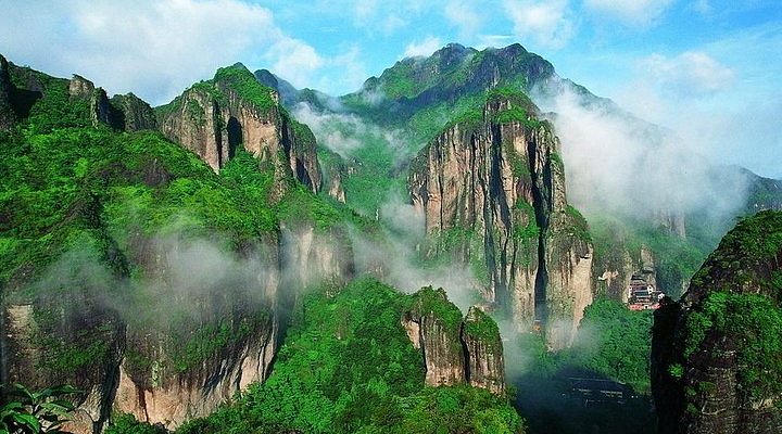 A scenic view of mount tai mu