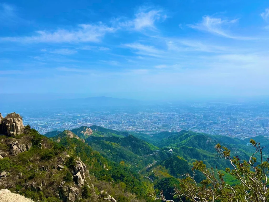 A scenic view of mount tai mu