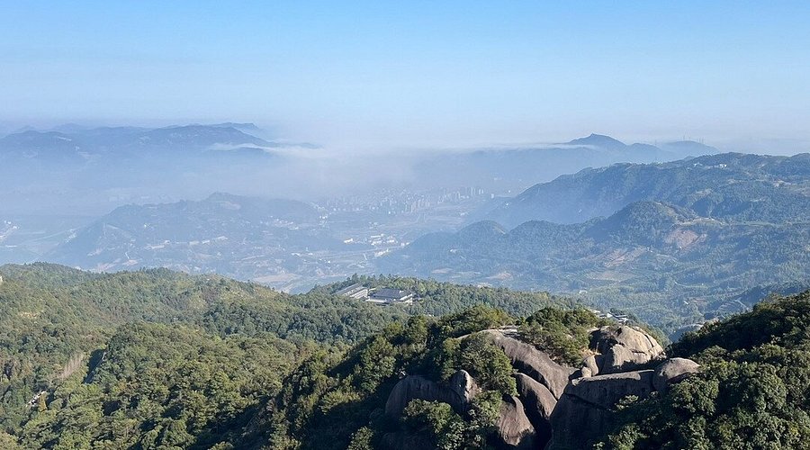 A scenic view of mount tai mu