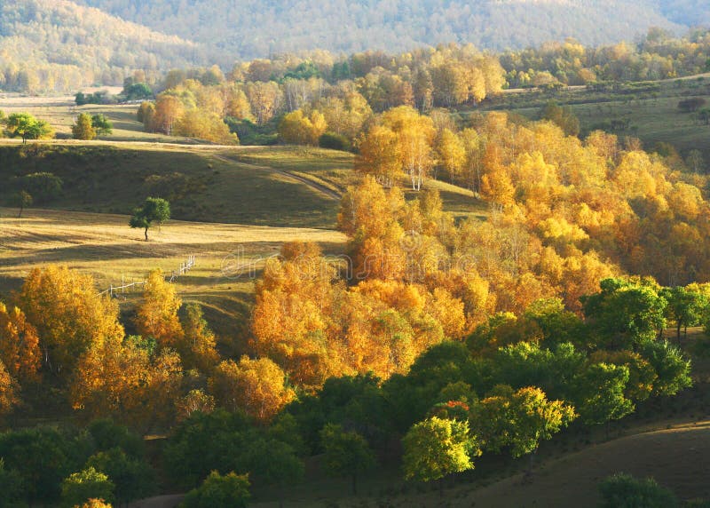 A scenic view of Mulan Tourism Area