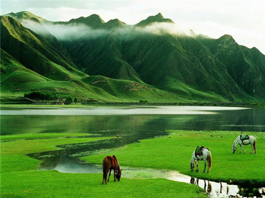 A scenic view of Mulan Tourism Area