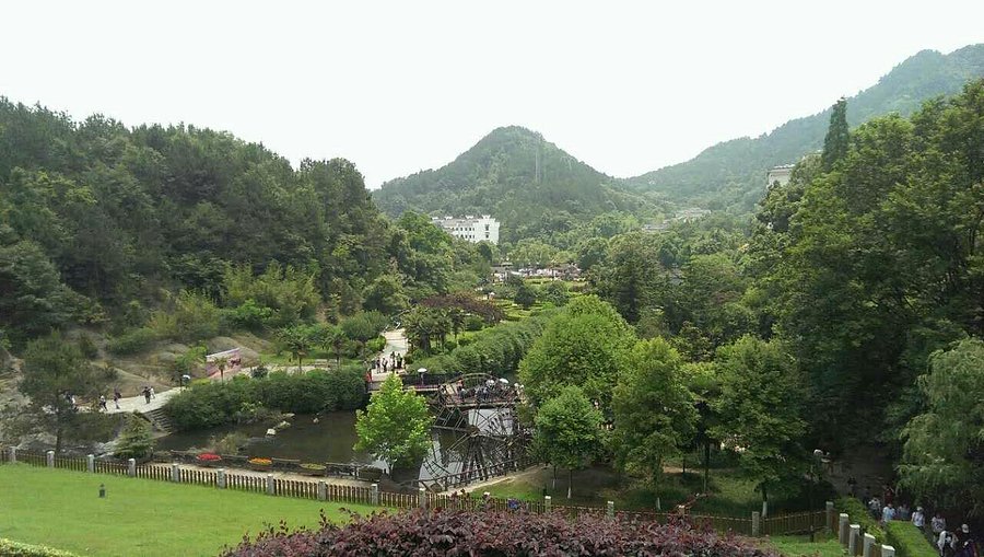 A scenic view of Mulan Tourism Area