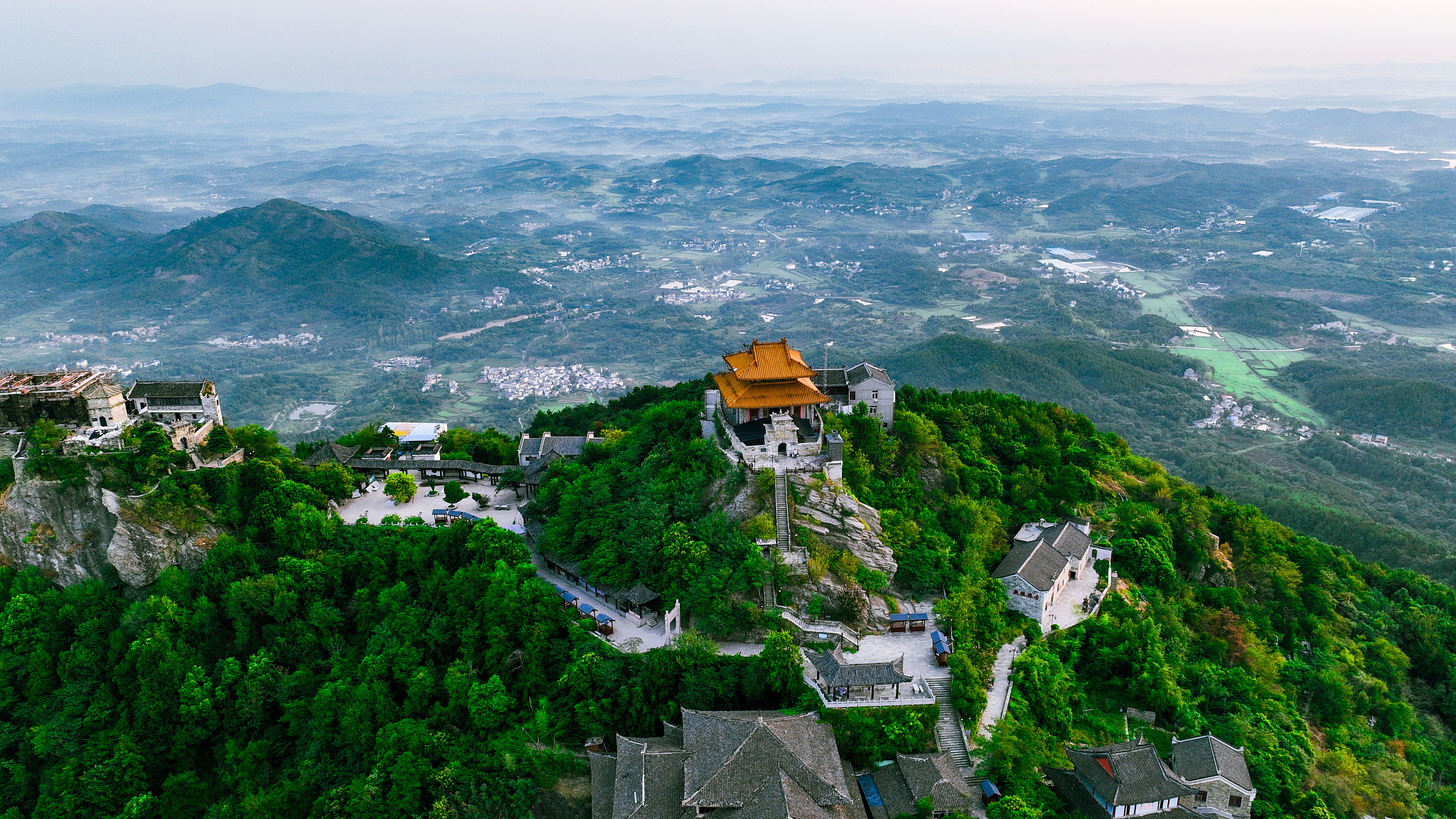 A scenic view of Mulan Tourism Area