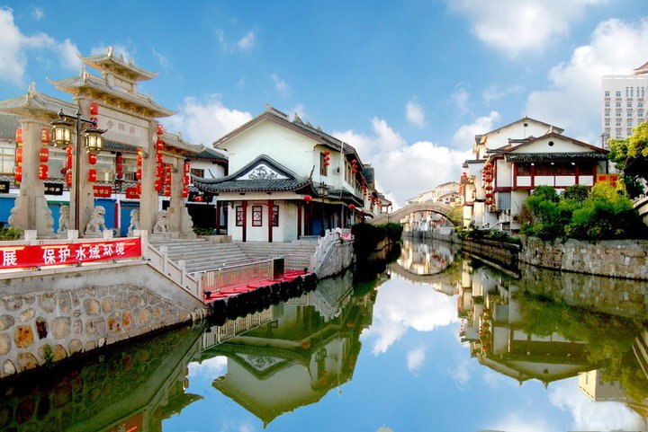 A scenic view of Nanchan Temple