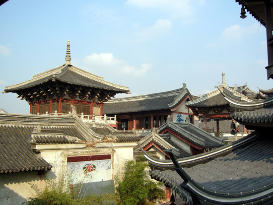 A scenic view of Nanchan Temple