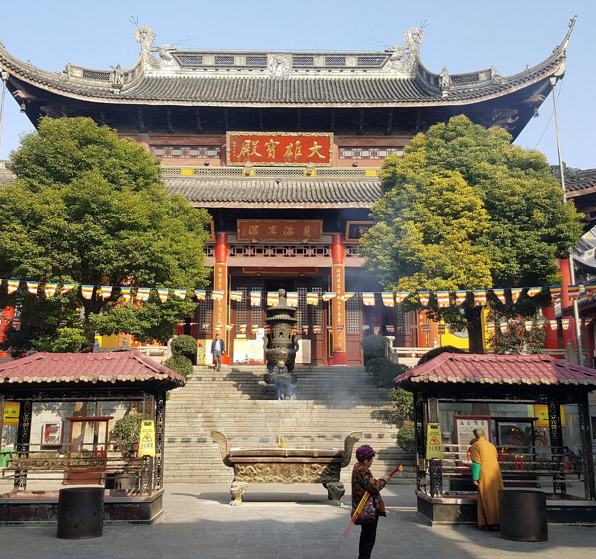 A scenic view of Nanchan Temple