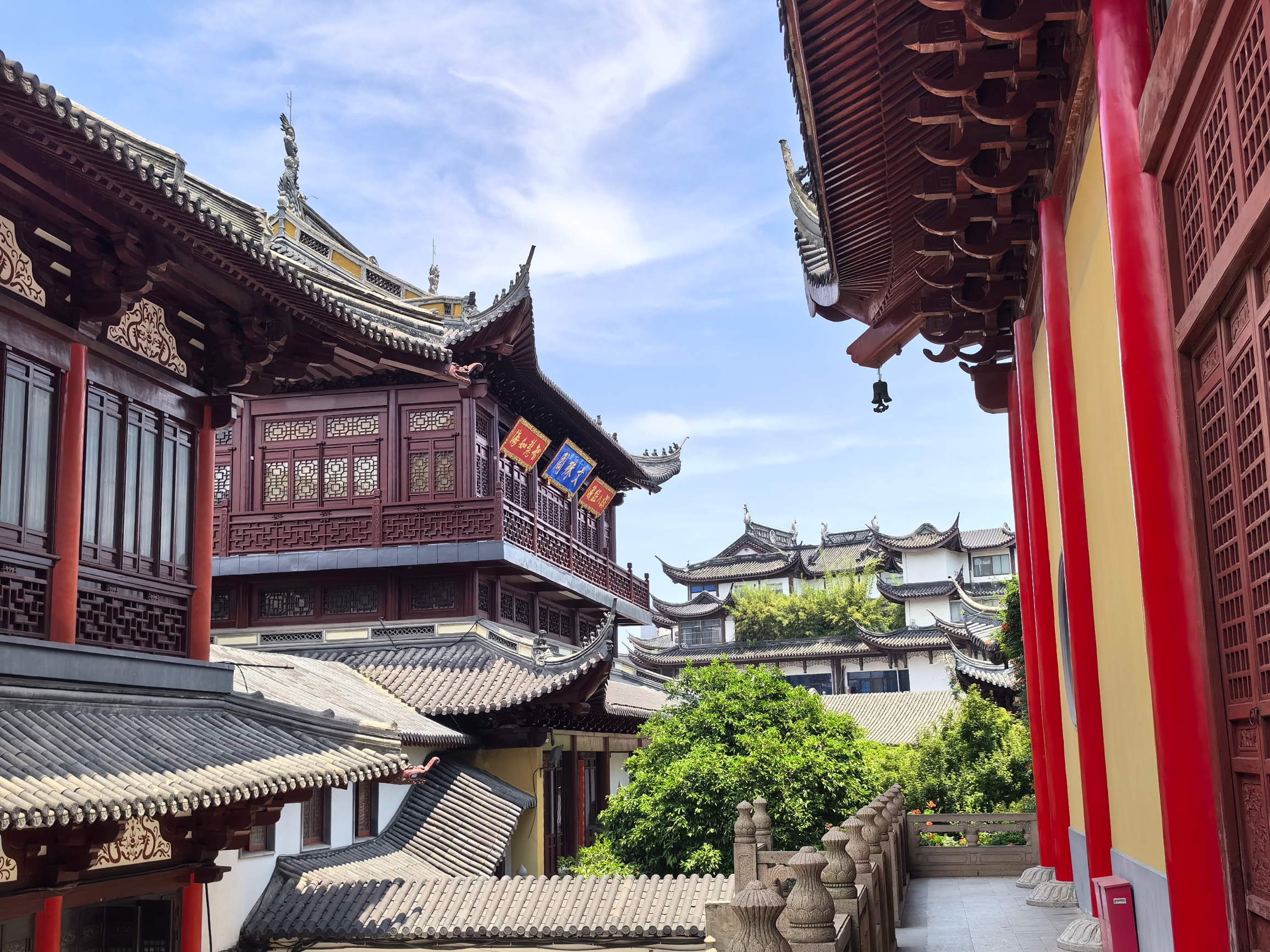 A scenic view of Nanchan Temple