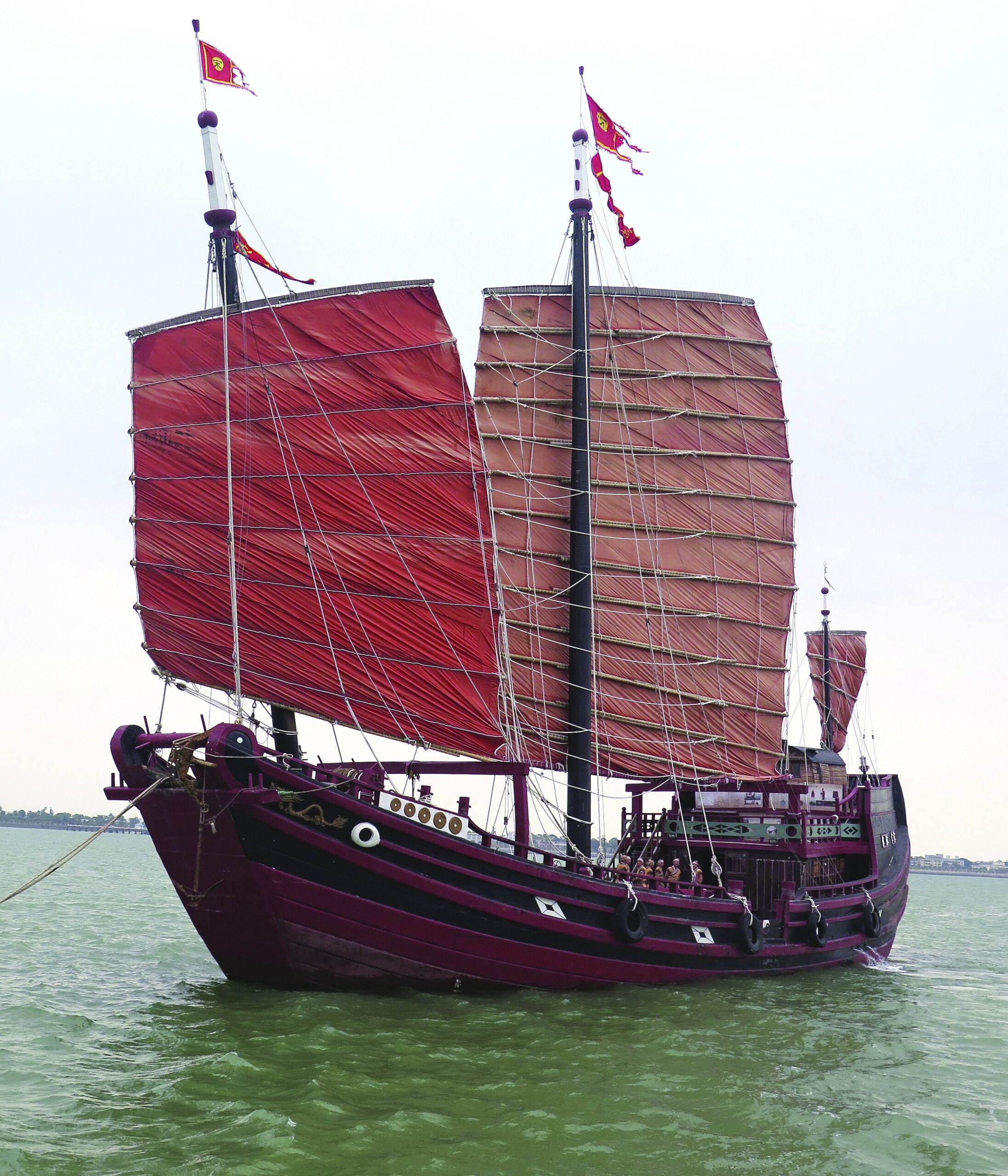 A scenic view of nanhai no.1 shipwreck site