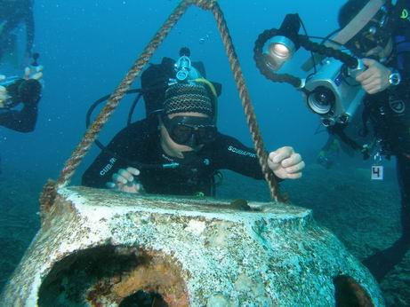 A scenic view of nanhai no.1 shipwreck site
