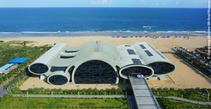 A scenic view of nanhai no.1 shipwreck site