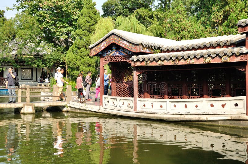 A scenic view of nanjing presidential palace