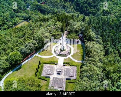 A scenic view of nanning kunlun pass