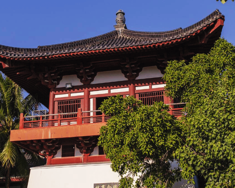 A scenic view of nanshan_cultural_tourism_zone