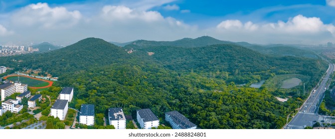 A scenic view of nanshan_dongtian_scenic_area