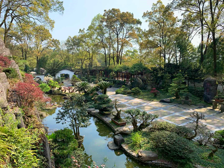 A scenic view of Nanshan Scenic Area