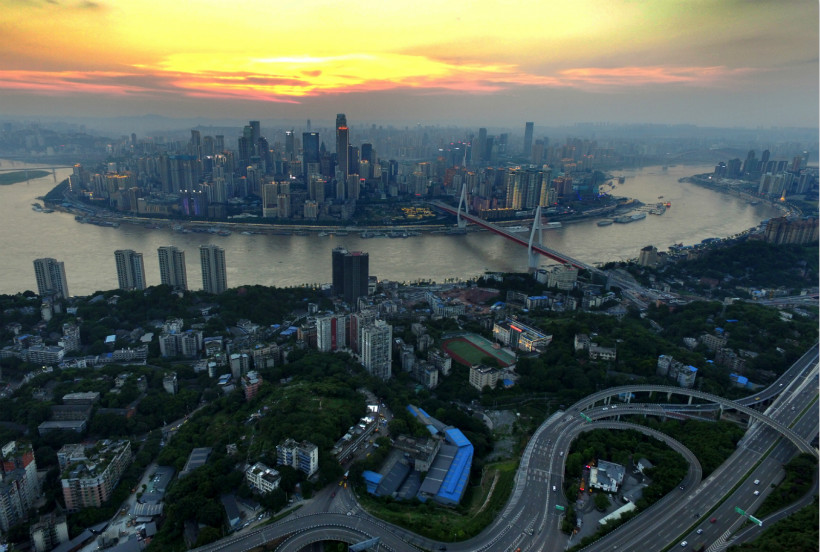 A scenic view of Nanshan Scenic Area