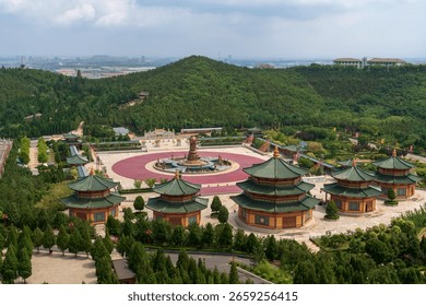 A scenic view of Nanshan Scenic Area