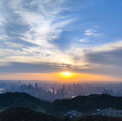 A scenic view of Nanshan Scenic Area