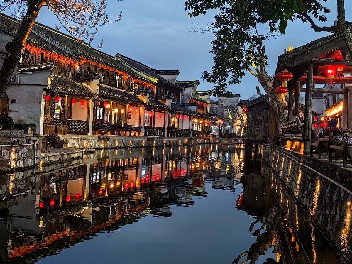 A scenic view of nanxun ancient town