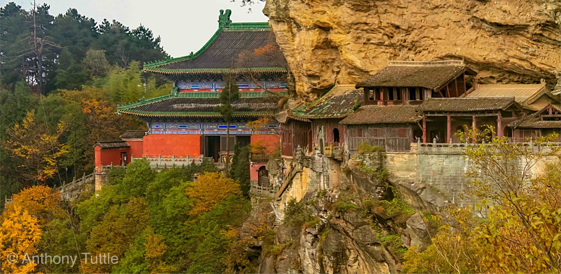 A scenic view of Nanyan Palace