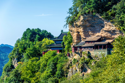 A scenic view of Nanyan Palace