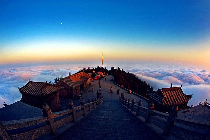 A scenic view of Nanyue Hengshan
