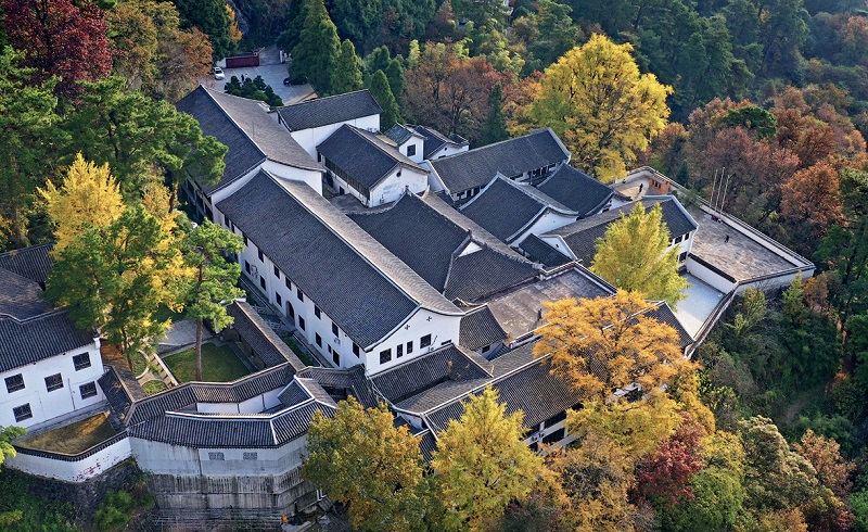 A scenic view of Nanyue Hengshan