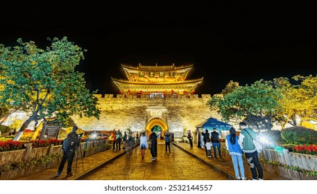 A scenic view of nanzhao tuzhu temple