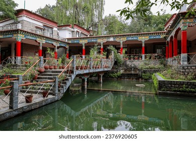 A scenic view of norbulingka