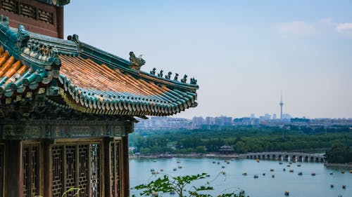 A scenic view of ohelun_summer_palace_site
