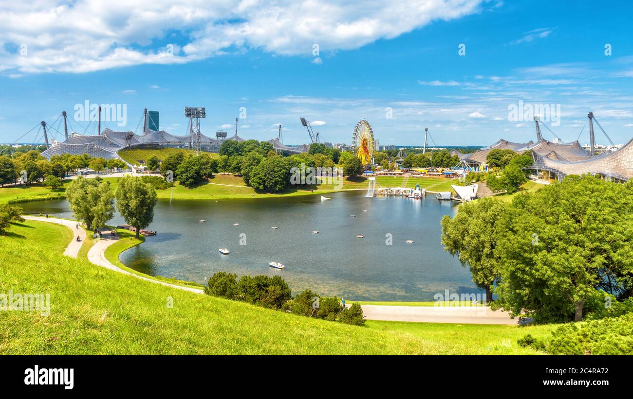 A scenic view of olympic_park