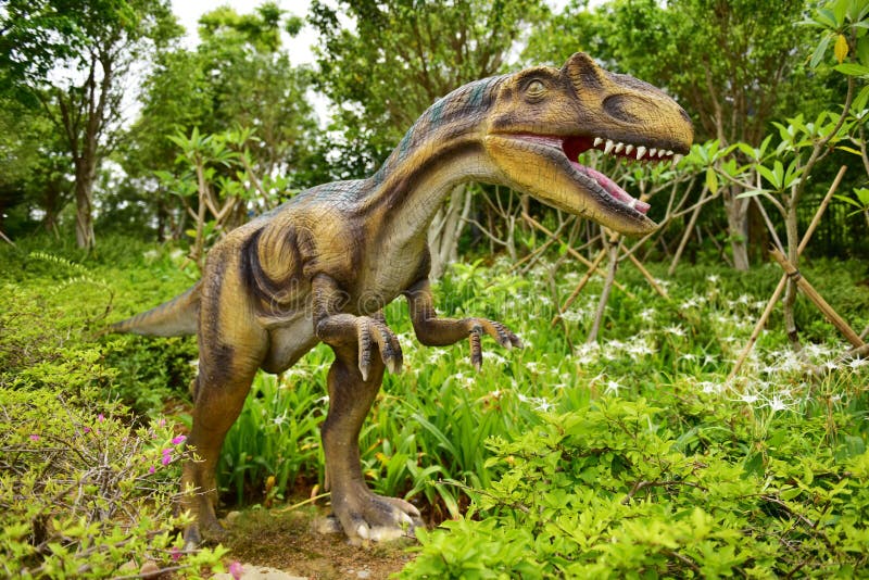 A scenic view of oriental jurassic park