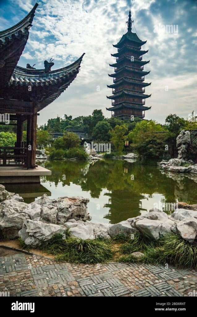 Discover the Architectural Marvels of the Pagoda at Chongjiao Xingfu Temple