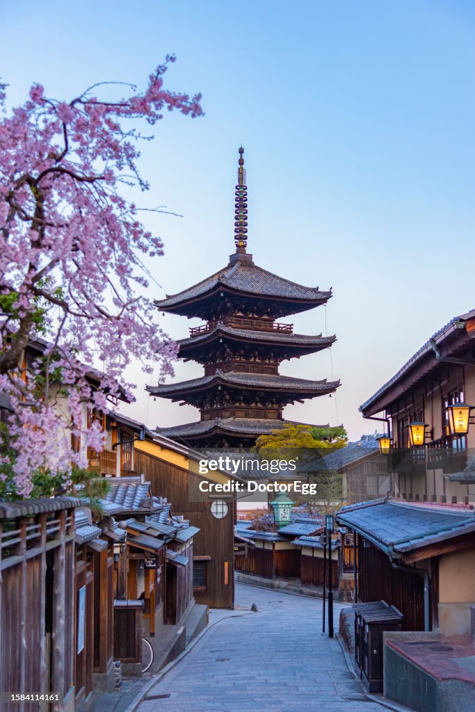 A scenic view of pagoda at haiqing temple