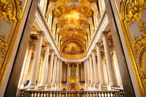 A scenic view of palace of the heavenly king