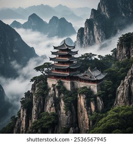 A scenic view of Panlongcheng Rujinan Ancients