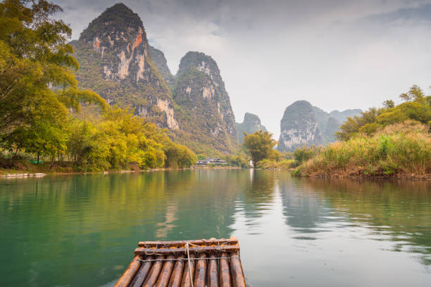 A scenic view of Pei Li Gang Ruins