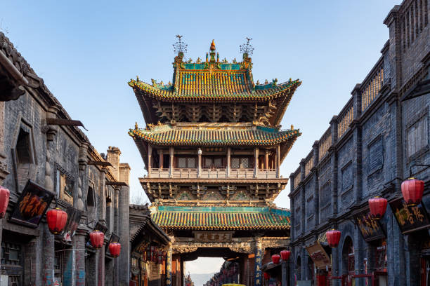 A scenic view of Pingyao Ancient City