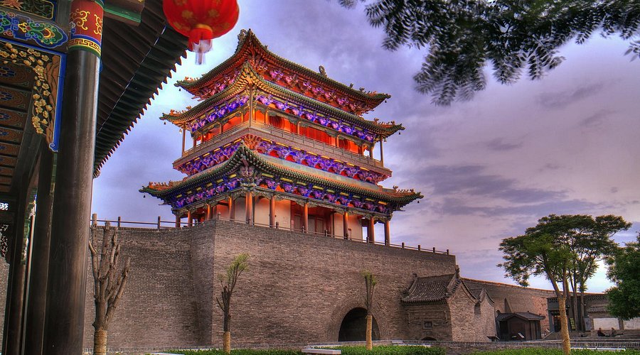 A scenic view of Pingyao Ancient City