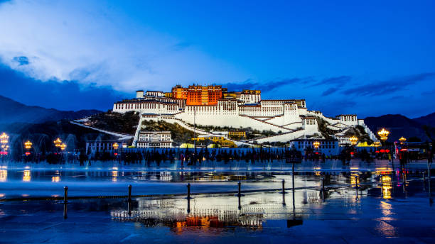 A scenic view of potala palace