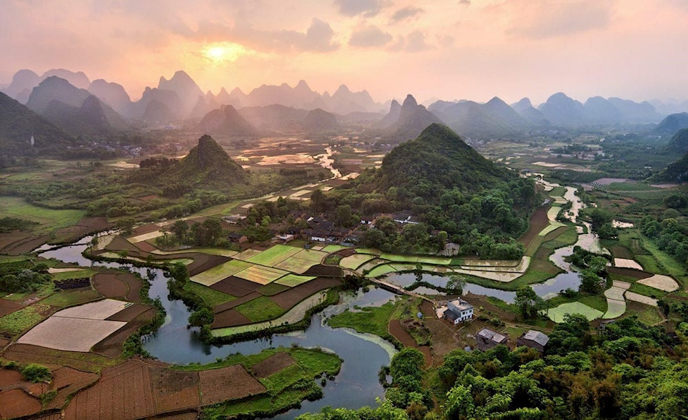 A scenic view of Pukou Qiaotou Site