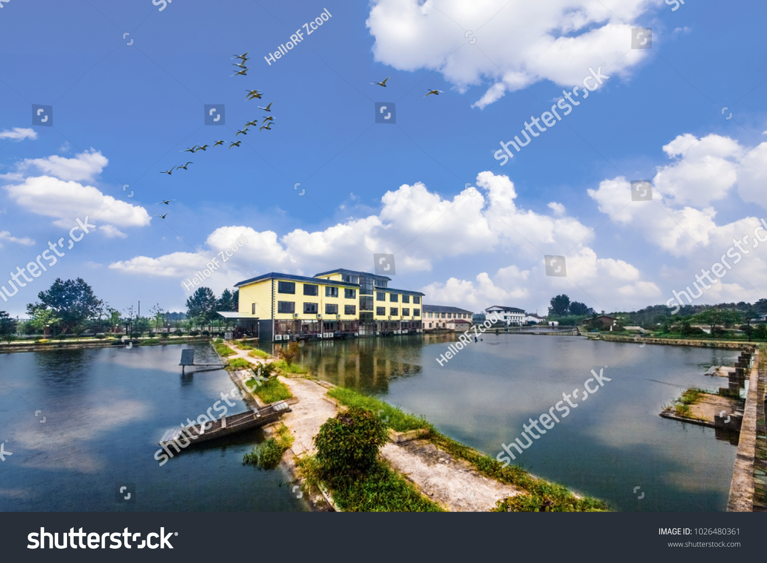 A scenic view of Pukou Qiaotou Site