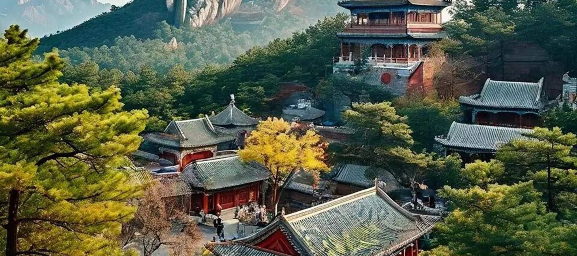 A scenic view of Puning Temple